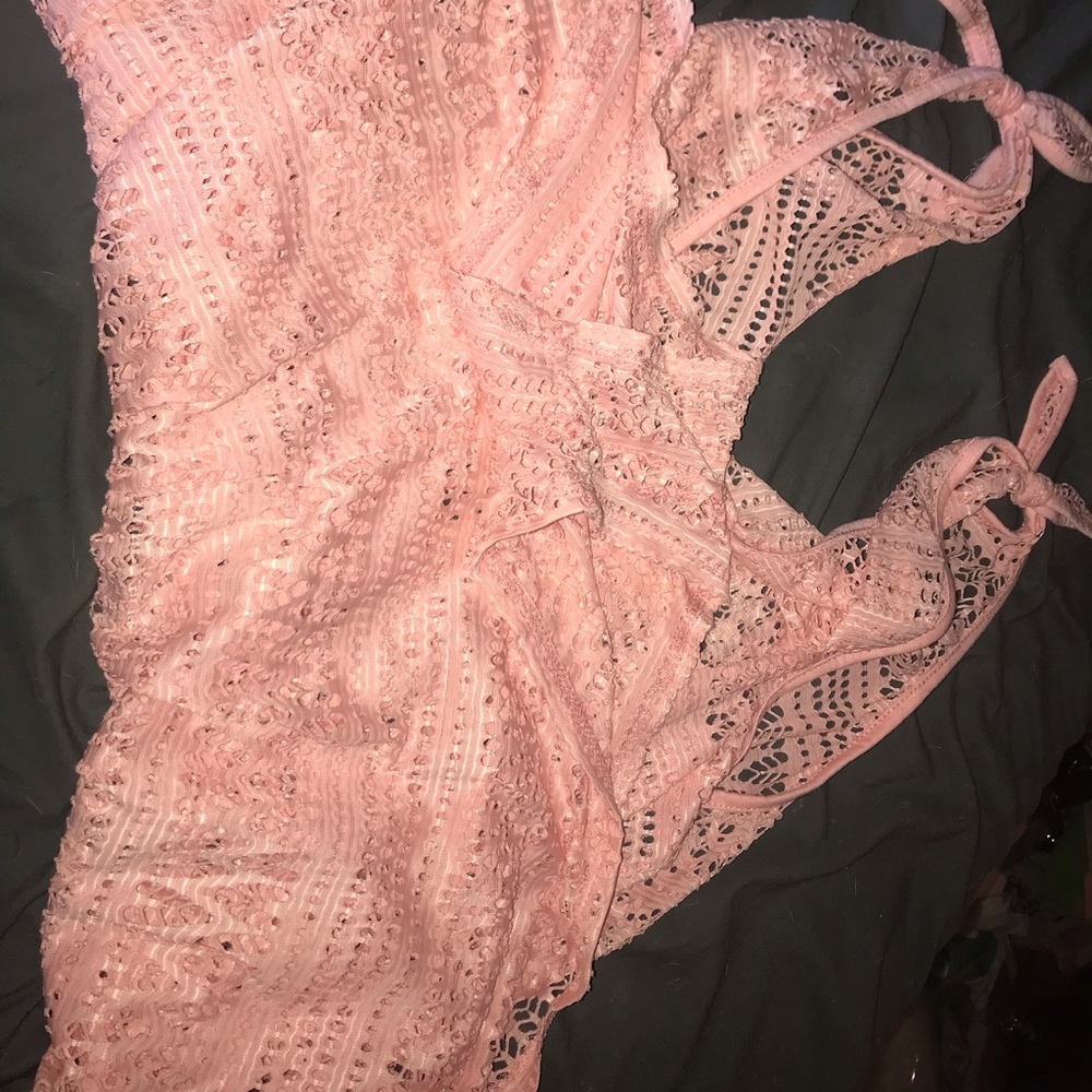 Pink swimsuit cover up!